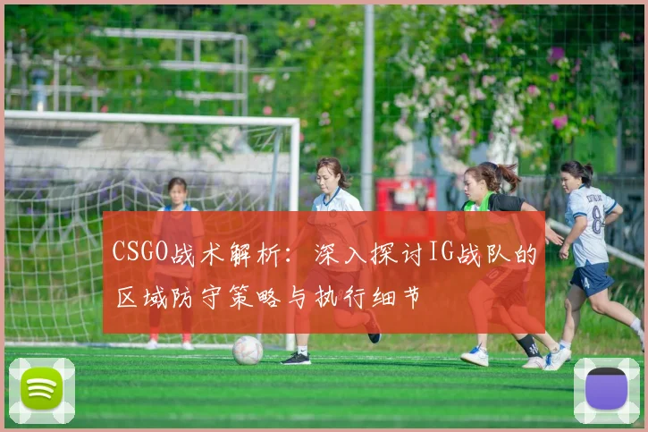 CSGO战术解析：深入探讨IG战队的区域防守策略与执行细节