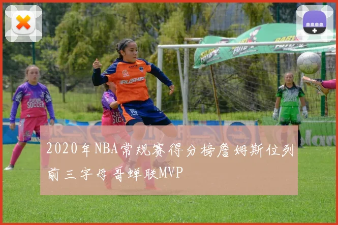 2020年NBA常规赛得分榜詹姆斯位列前三字母哥蝉联MVP