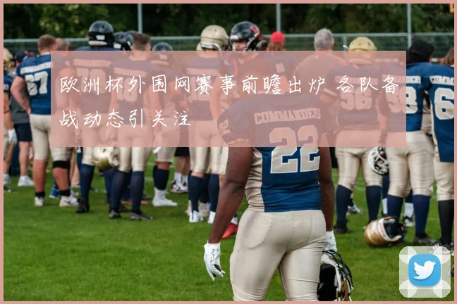 欧洲杯外围网赛事前瞻出炉 各队备战动态引关注