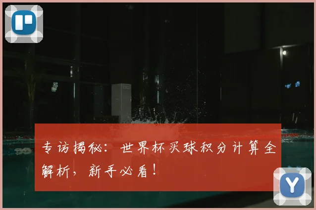 专访揭秘：世界杯买球积分计算全解析，新手必看！